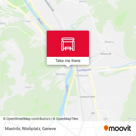 Mastrils, Rösliplatz map