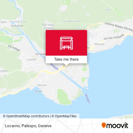 Locarno, Palexpo map