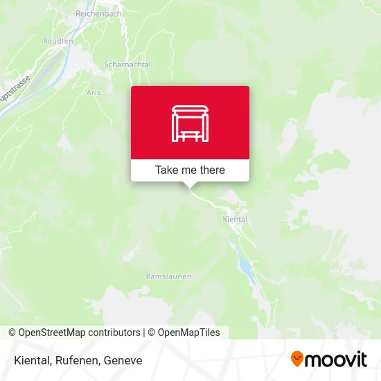 Kiental, Rufenen map