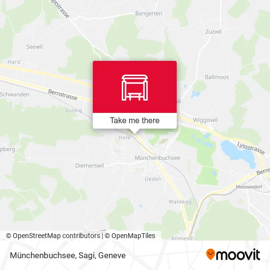Münchenbuchsee, Sagi map