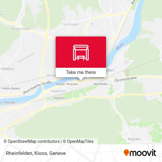 Rheinfelden, Kloos map