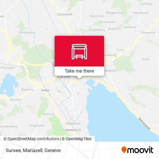 Sursee, Mariazell map