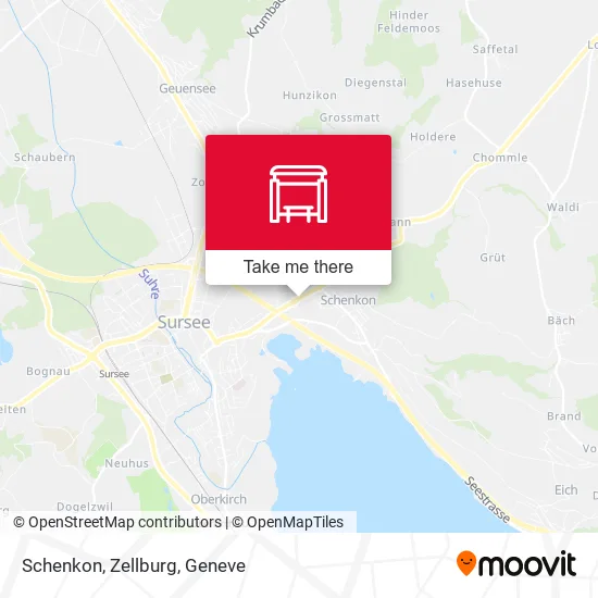 Schenkon, Zellburg map