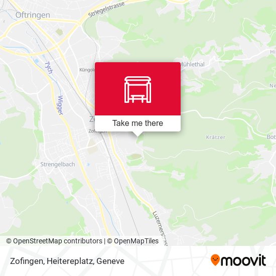 Zofingen, Heitereplatz map