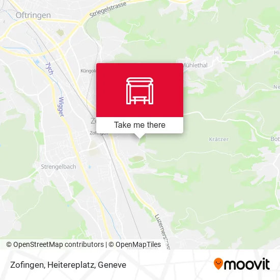 Zofingen, Heitereplatz map