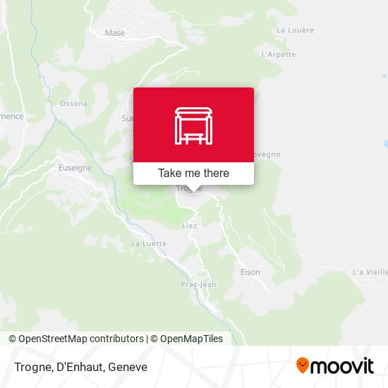 Trogne, D'Enhaut map