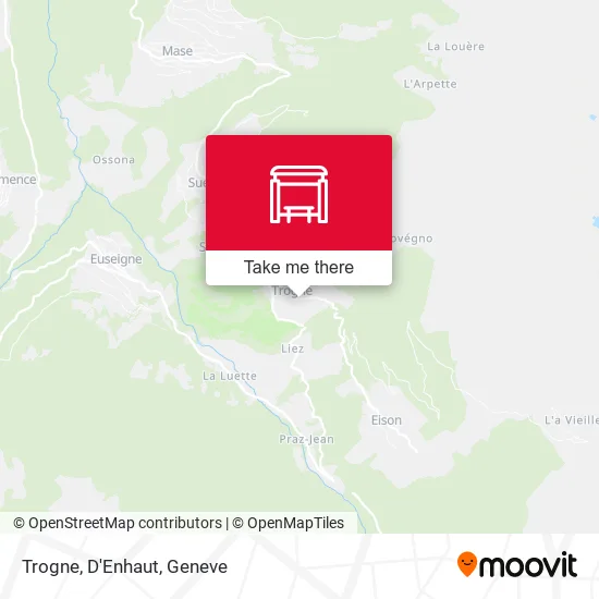 Trogne, D'Enhaut map
