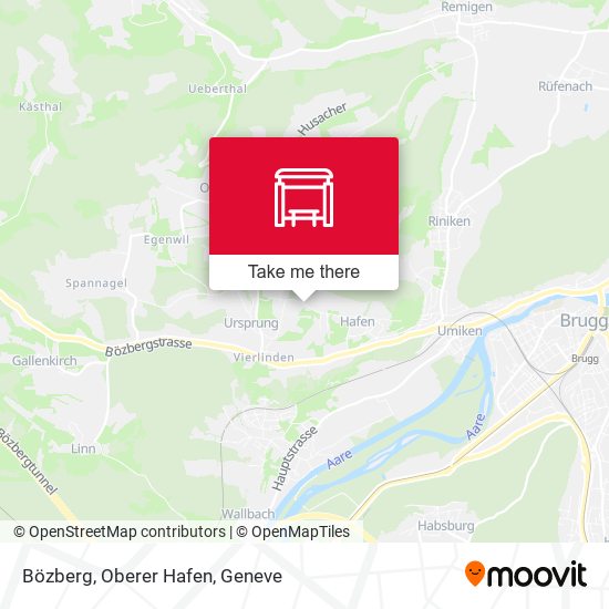 Bözberg, Oberer Hafen map