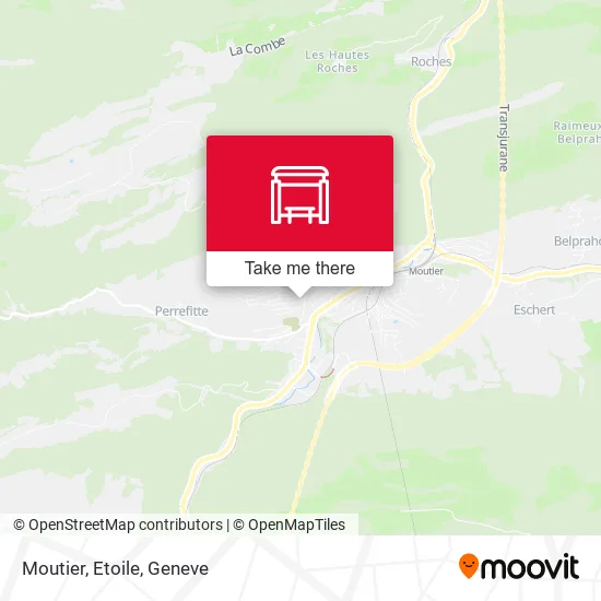Moutier, Etoile map