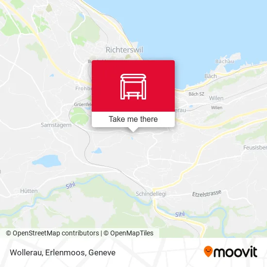 Wollerau, Erlenmoos map