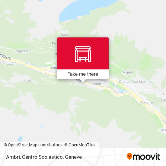 Ambrì, Centro Scolastico map