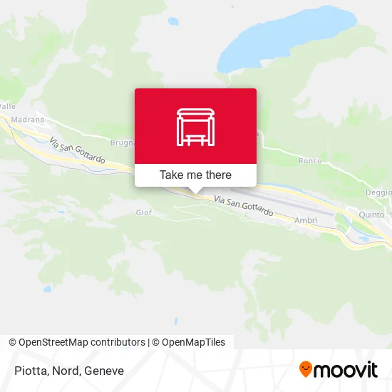 Piotta, Nord plan