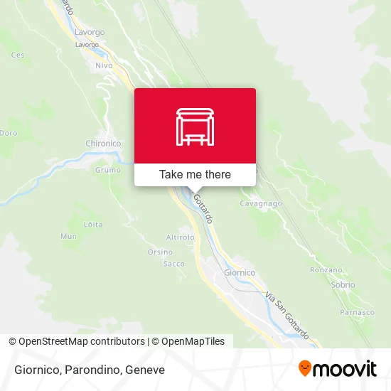 Giornico, Parondino plan