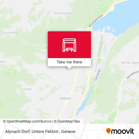 Alpnach Dorf, Untere Feldstr. plan