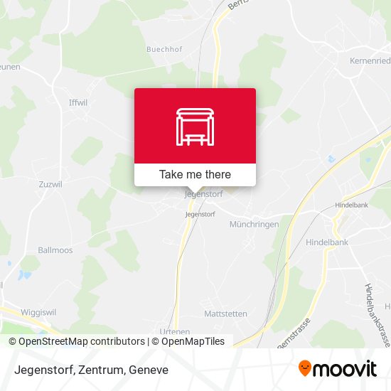 Jegenstorf, Zentrum map