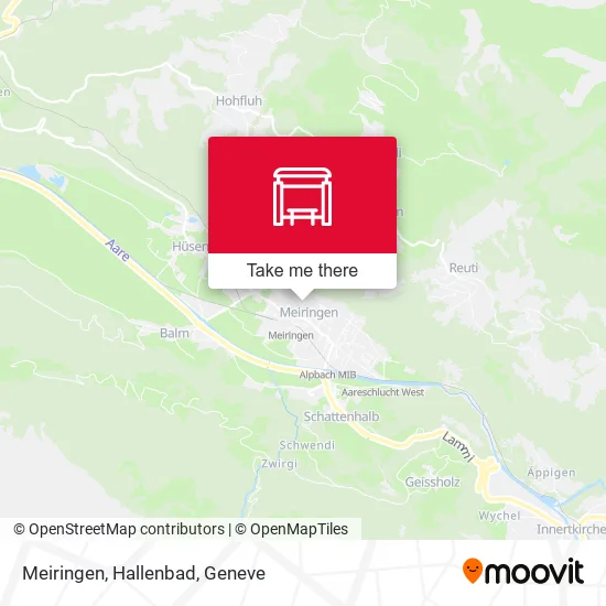 Meiringen, Hallenbad map