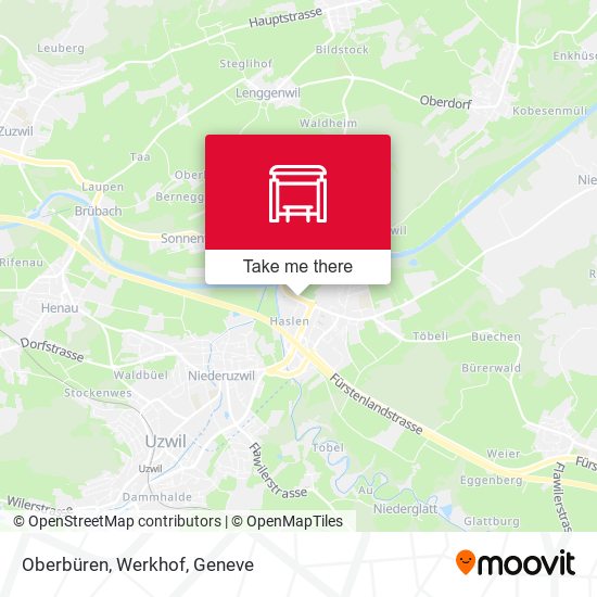 Oberbüren, Werkhof map