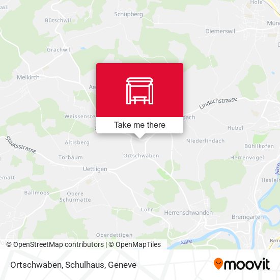 Ortschwaben, Schulhaus map
