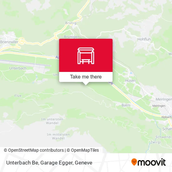 Unterbach Be, Garage Egger map