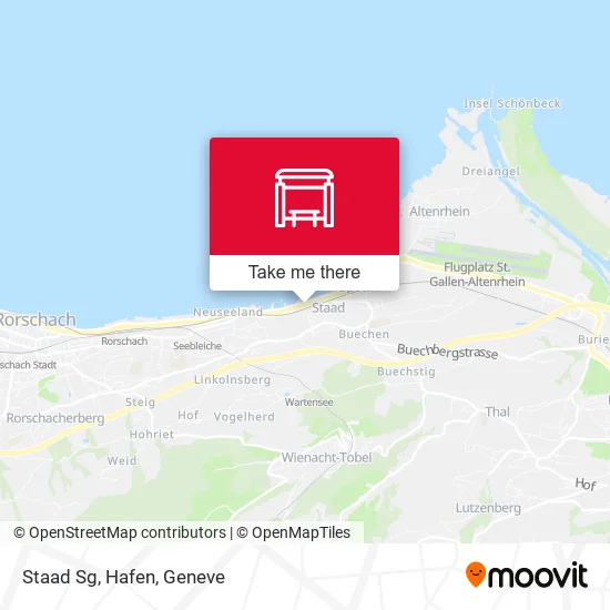 Staad Sg, Hafen map