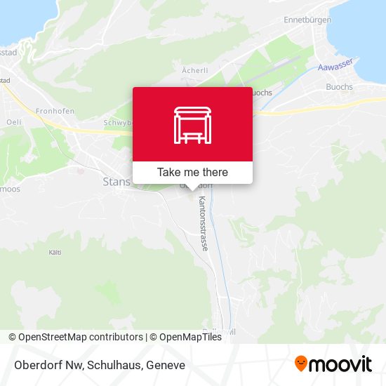 Oberdorf Nw, Schulhaus map