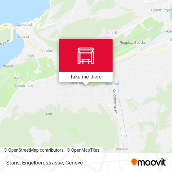 Stans, Engelbergstrasse map