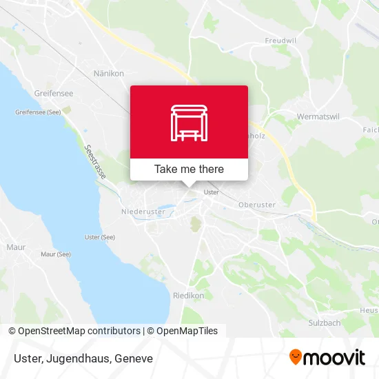 Uster, Jugendhaus map