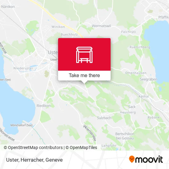 Uster, Herracher map