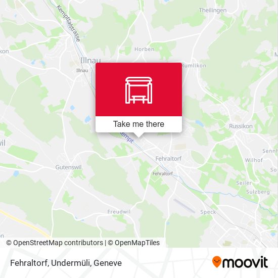 Fehraltorf, Undermüli map