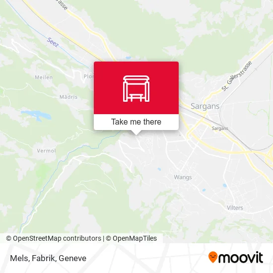 Mels, Fabrik plan