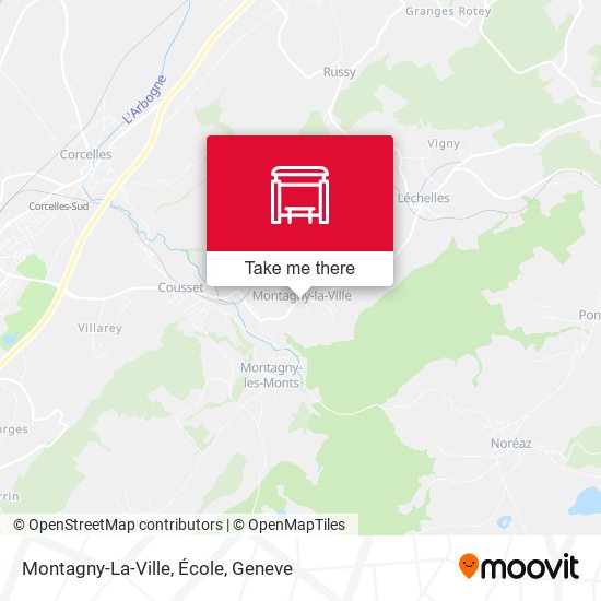Montagny-La-Ville, École map