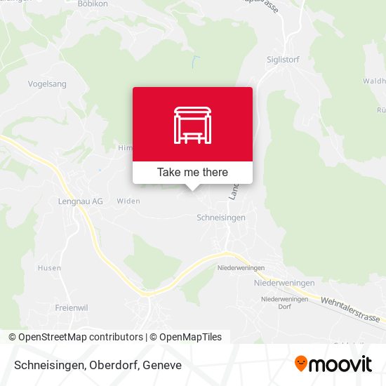 Schneisingen, Oberdorf map