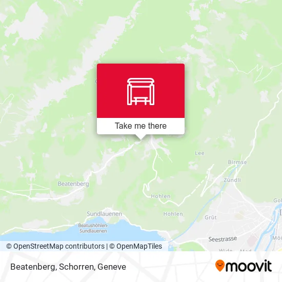 Beatenberg, Schorren map