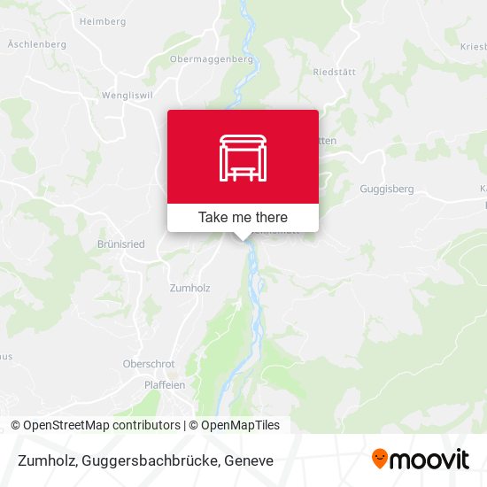 Zumholz, Guggersbachbrücke map