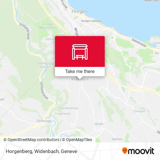 Horgenberg, Widenbach map