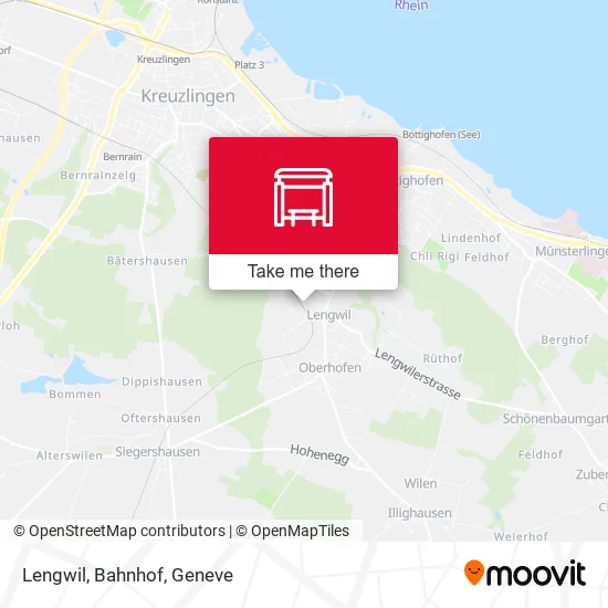 Lengwil, Bahnhof map