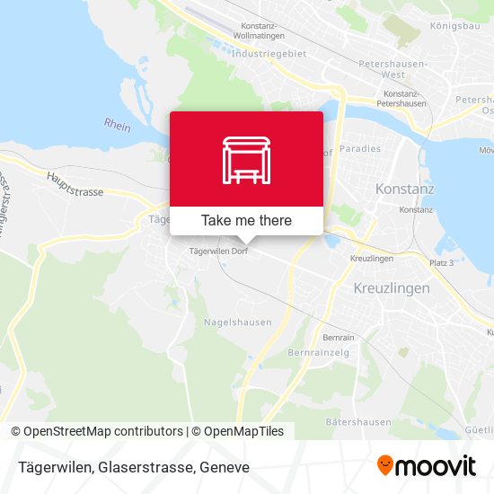 Tägerwilen, Glaserstrasse map