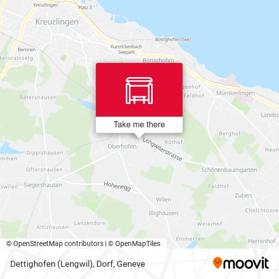 Dettighofen (Lengwil), Dorf map