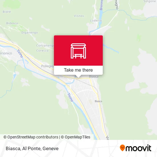 Biasca, Al Ponte map