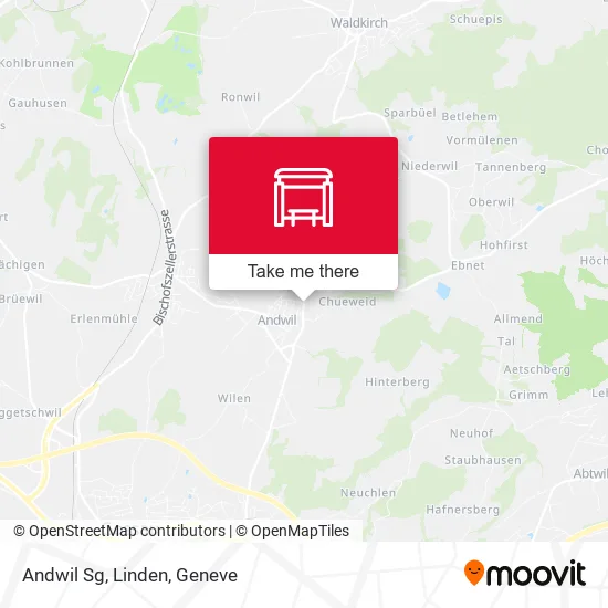 Andwil Sg, Linden map