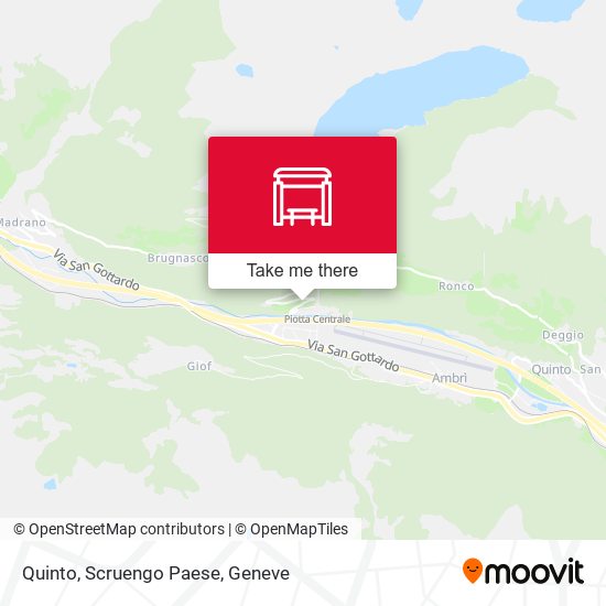 Quinto, Scruengo Paese map