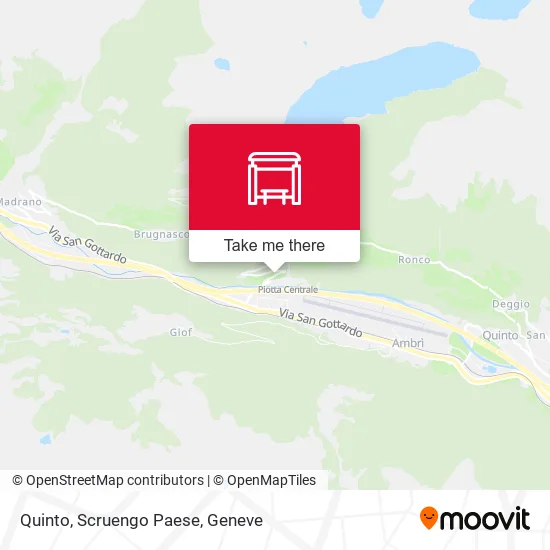 Quinto, Scruengo Paese map