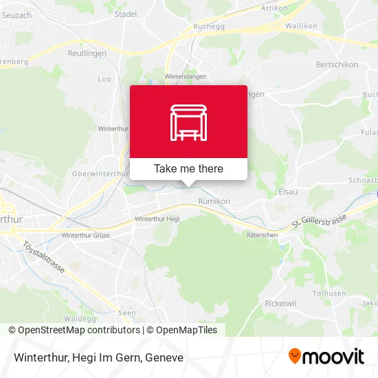 Winterthur, Hegi Im Gern map