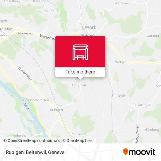 Rubigen, Beitenwil map
