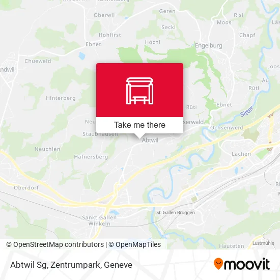 Abtwil Sg, Zentrumpark map