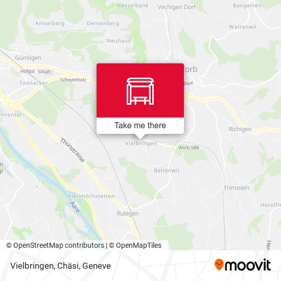 Vielbringen, Chäsi map