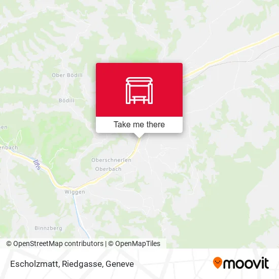 Escholzmatt, Riedgasse map