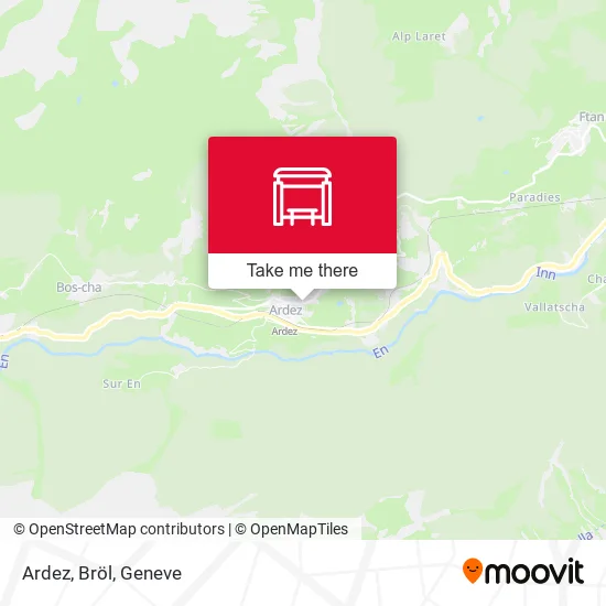 Ardez, Bröl map