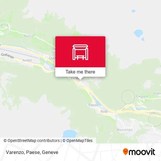 Varenzo, Paese map