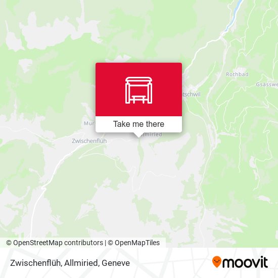 Zwischenflüh, Allmiried map